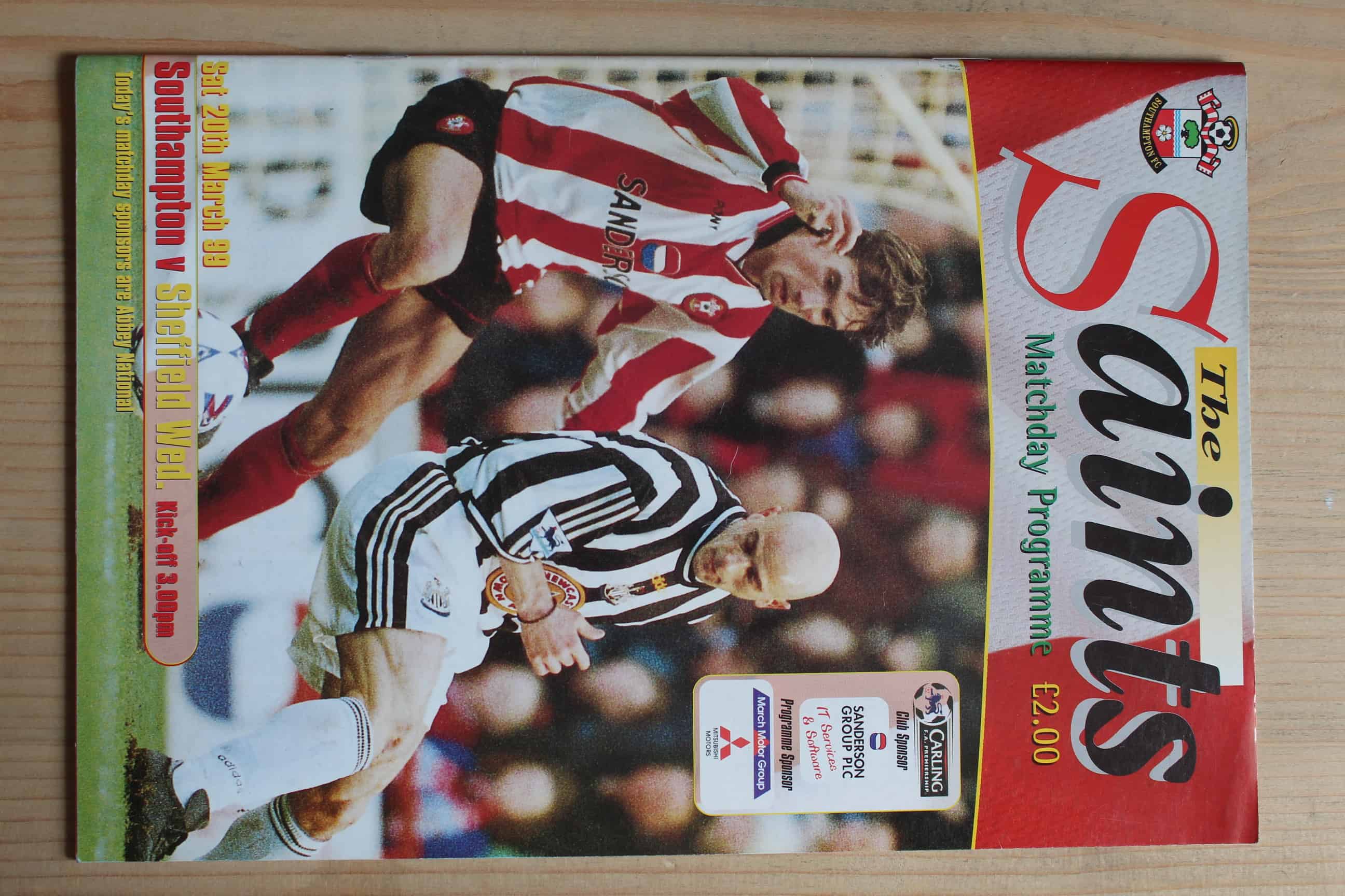 Southampton FC v Sheffield Wednesday FC 